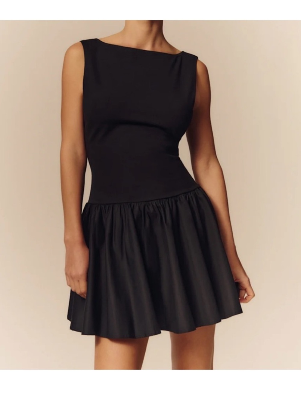 Reformation Drop Waist Knit Dress